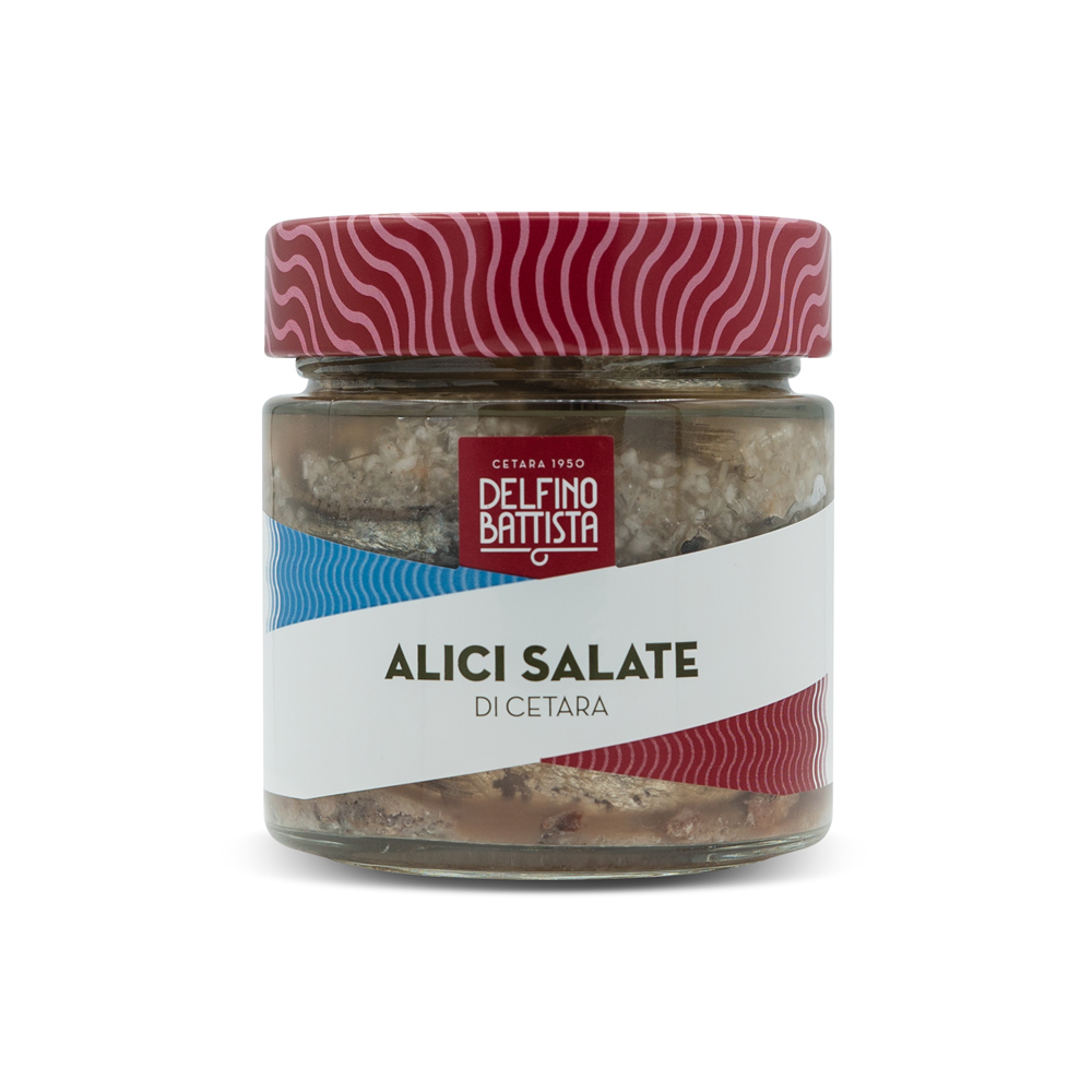 Alici salate in Salzlake – Delfino Battista