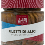 Glas Filetti di alici in Olivenöl von Delfino Battista