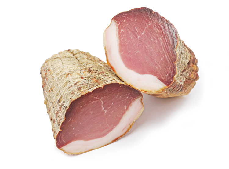 Luftgetrocknetes Filetto Cilentano Schweinefilet im Naturdarm