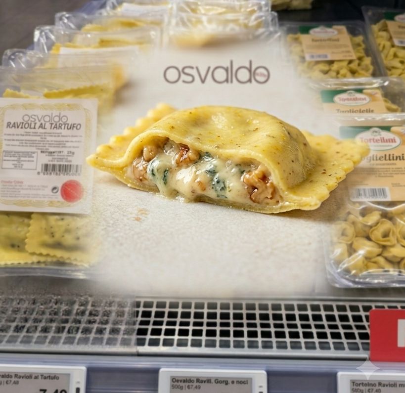 Ravioli Gorgonzola é Noci – Bild 4