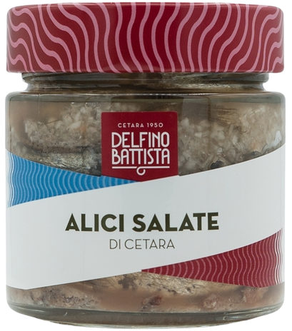 Alici salate in Salzlake – Delfino Battista