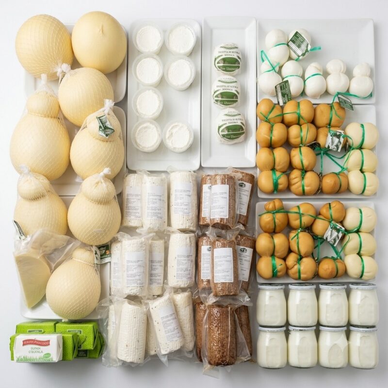 Käse und Molkereiprodukte