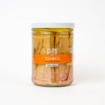 Filetti di Tonno in Olio di Oliva in vasetto di vetro Delfino Battista
